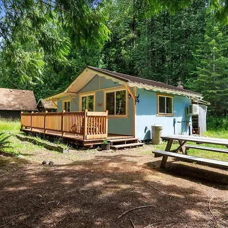 Cozy Cedar Cabin Steps Away From Mt. Rainier Ashford Exterior photo