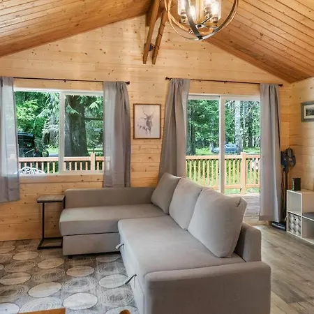 Cozy Cedar Cabin Steps Away From Mt. Rainier Ashford Exterior photo