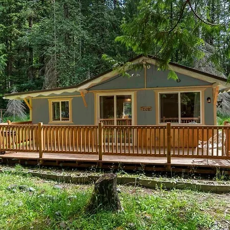 Cozy Cedar Cabin Steps Away From Mt. Rainier Ashford Exterior photo